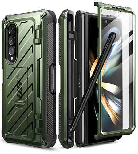 SUPCASE Galaxy Z Fold 4 5G 2022 ケース 全面保護 米軍MIL規格取得 保護フィルム付き スタンド機能 ペン収納