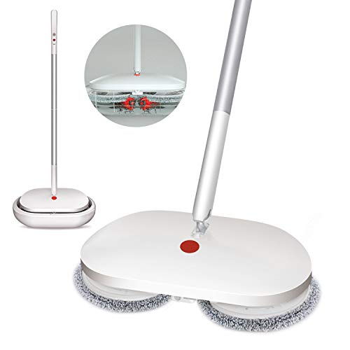 Cleanhome 電動モップ 自動洗浄機能 コードレス 回転モップクリーナー