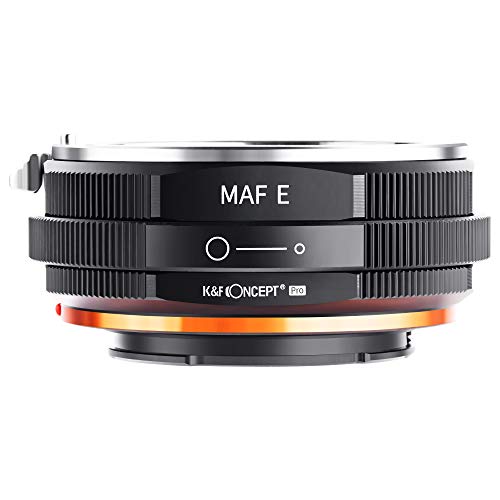 K&F Concept マウントアダプター Minolta AF-NEX Minolta AF/Sony αマウントレンズ- Sony NEXの通販は