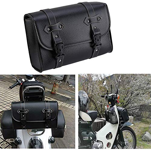 YOUALLCOME製サイドバッグ片側社外バイク部品本革6Lカスタム素材