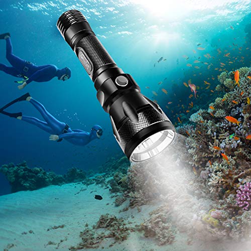 BlueFire 水中懐中電灯 XM-L2 高輝度Ledダイビングライト IPX8強力防水
