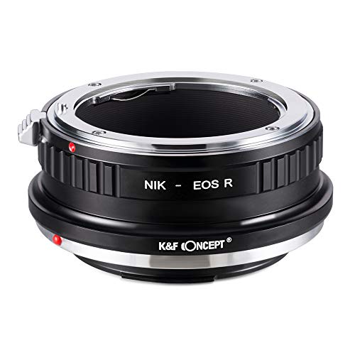 K&F Concept マウントアダプター Nikonレンズ-Canon EOS Rカメラ装着 ニコンF-キャノンRF 無限遠実現 メーカーの通販は 5,303円