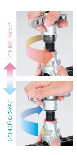 イチネンTASCO TA550HB クイックハンドル式フレアツール_3