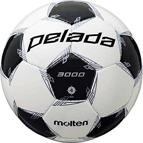 モルテンmolten サッカーボール 4号球 小学生 検定球 ペレーダ3000 F4L3000 ホワイト×メタリックブラック F4L3000の通販は