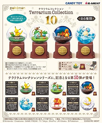 リーメント ポケットモンスター テラリウムコレクション 10 BOX商品 全6種 6個入り 食玩・ガム