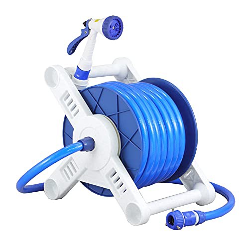 三洋化成 ヴァルナリール 15mm耐圧マリンブルーホース 20m 石目 V5W-F206Rの通販は散水用具