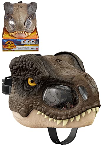 マテル ジュラシックワールドJURASSIC WORLD 新たなる支配者 サウンド&アクション T-レックス マスク 恐竜 おもちゃ6才~ GW