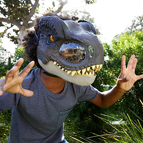 マテル ジュラシックワールドJURASSIC WORLD 新たなる支配者 サウンド&アクション T-レックス マスク 恐竜 おもちゃ6才~ GW