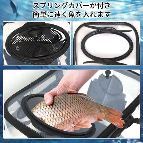 【色: グリーン】TURELAX バッカン 釣り バケツ 折りたたみ式 40cm