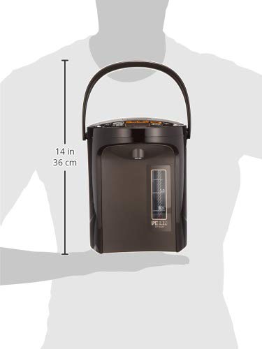 象印 電気ポット 2.2L 優湯生 省エネ ハイグレード 5段階温度設定 ブラウン CV-GA22-TA