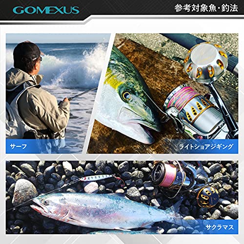 ゴメクサス 41mm パワー リール ハンドル ノブ ダイワ Type S シマノ