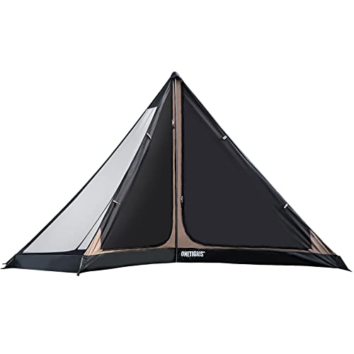 OneTigris Northgazeメッシュインナーテント ワンポールテント 蚊帳 キャンプ テント 2人用 モスキートネット メッシュテントの通販は