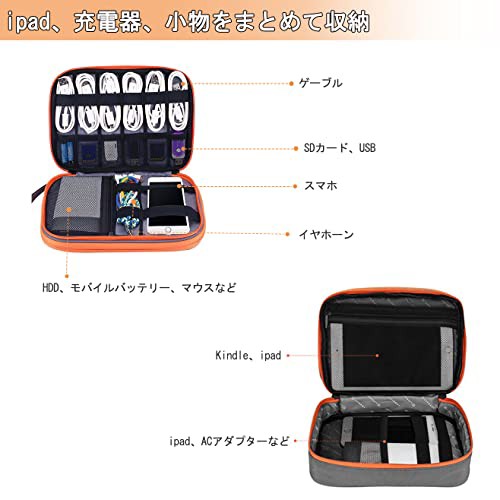 Amazon.co.jp: Sitengle ガジェットポーチ PC周辺小物