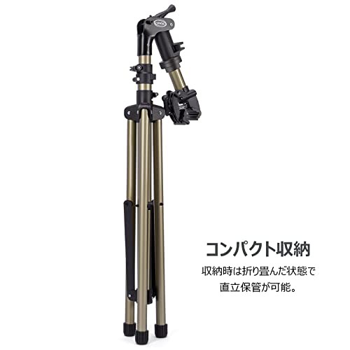 CXWXC 自転車 メンテナンススタンド 三脚 角度・高さ調整 耐荷重