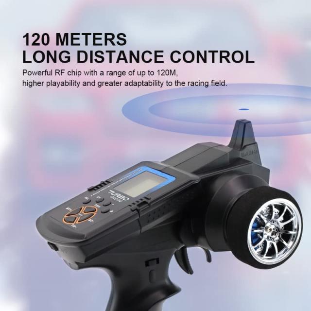 Turbo Racing 2.4G 4CH RCカー用送信機 技適認証済みP62 ターボレーシング 電動カー用プロポセット トランスミッター レ_5