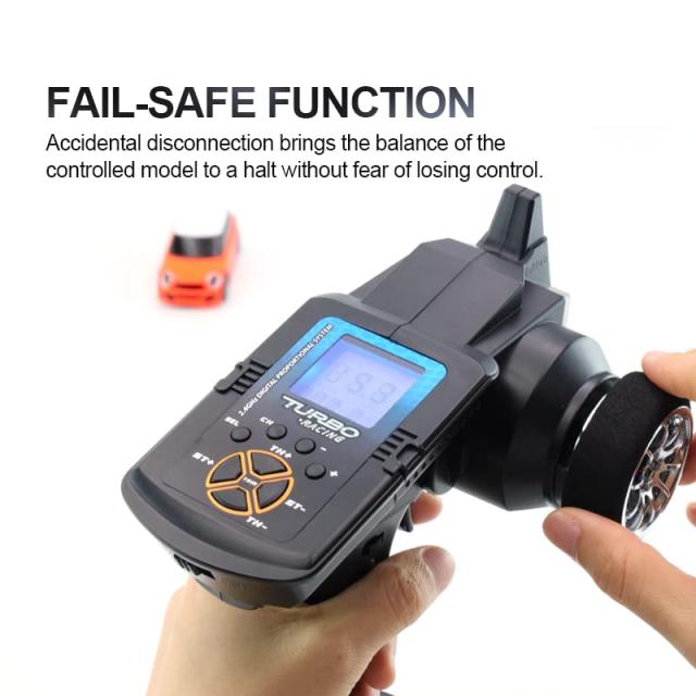 Turbo Racing 2.4G 4CH RCカー用送信機 技適認証済みP62 ターボレーシング 電動カー用プロポセット トランスミッター レ_6