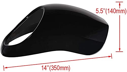 ハーレー用 ビキニカウル 5.75?W ヘッドライト フェアリング ウインド