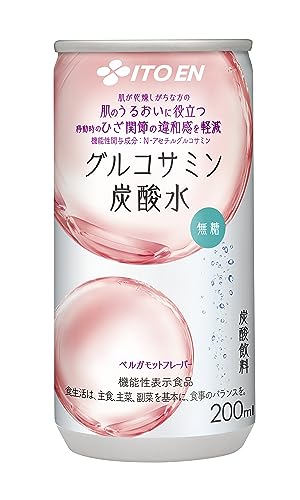 伊藤園 グルコサミン炭酸水 缶 200ml×30本 機能性表示食品の通販は