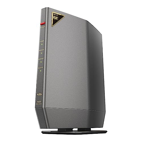 限定 バッファロー WiFi ルーター 無線 LAN Wi-Fi 6E 11ax / 11ac 6GHz トライバンド 6ストリーム 2401