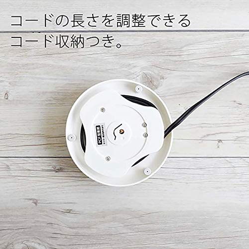 タイガー魔法瓶TIGER 電気ケトル 湯沸かし わく子 0.8L 転倒お湯漏れ防止 カラ炊き防止 ホワイト PCF-G080W