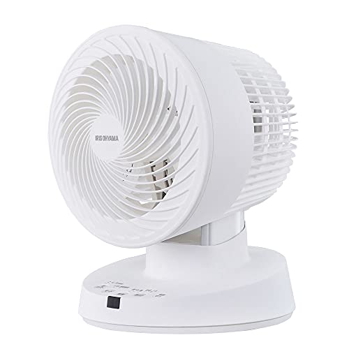 節電対策に アイリスオーヤマ サーキュレーター 上下左右首振り 16畳 リモコン付き PCF-BC15T-W ホワイト