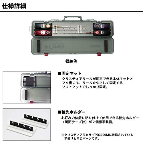 ダイワDAIWA クリスティア ワカサギ タックルボックス ケース 速攻