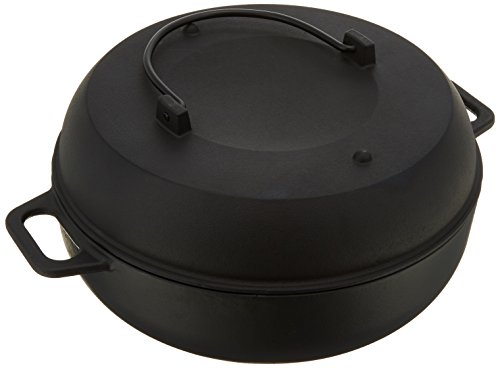池永鉄工 石焼鍋 26cm IH対応 さつまいも 焼き芋 ブラック_1