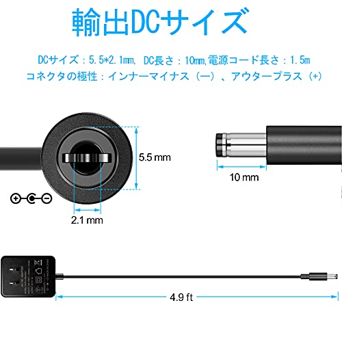 (未使用･未開封品)　ZOOM ズーム ACアダプター DC9V出力 AD-16 p1m72rm Amazon.co.jp: Punasi ZOOM ズーム用のACアダプター 9v acアダプター