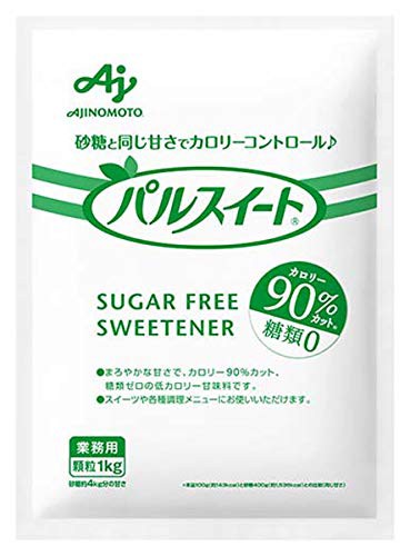 【送料無料】味の素 パルスイート 袋 粉末 1kg砂糖約4?s分の甘さ