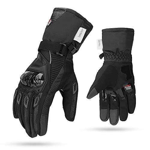 KEMIMOTO バイク グローブ 冬 防寒グローブ バイク 冬用グローブ オートバイグローブ Lサイズ スマホ対応 裏起毛 防風 風止め クの通販は 5,189円