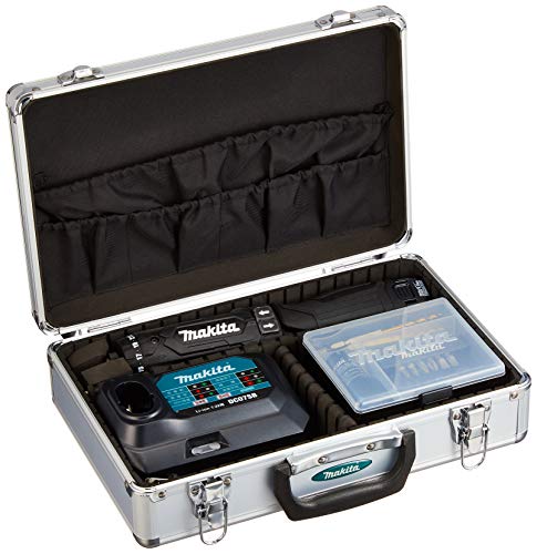 マキタMakita 充電式ペンドライバドリル黒 7.2V 1.5Ah バッテリ2本・充電器・アルミケース付 DF012DSHXB