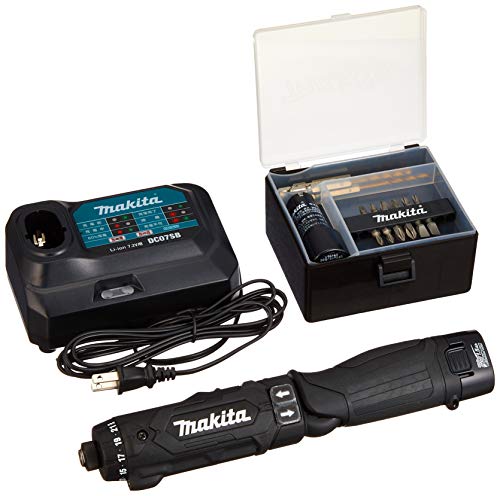 マキタMakita 充電式ペンドライバドリル黒 7.2V 1.5Ah バッテリ2本・充電器・アルミケース付 DF012DSHXB_2
