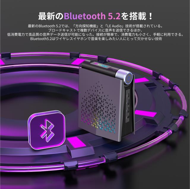 ミニPC Ryzen9 6900HX メモリ32GB 512GBSSDゲーミング ミニPC Ryzen9