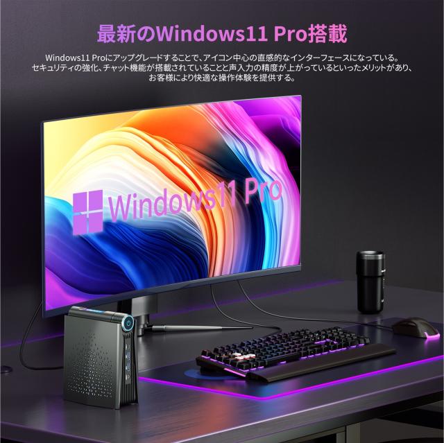 ミニPC Ryzen9 6900HX メモリ32GB 512GBSSDゲーミング ミニPC Ryzen9 6900HX メモリ32GB 512GBSSDゲーミング ミニPC