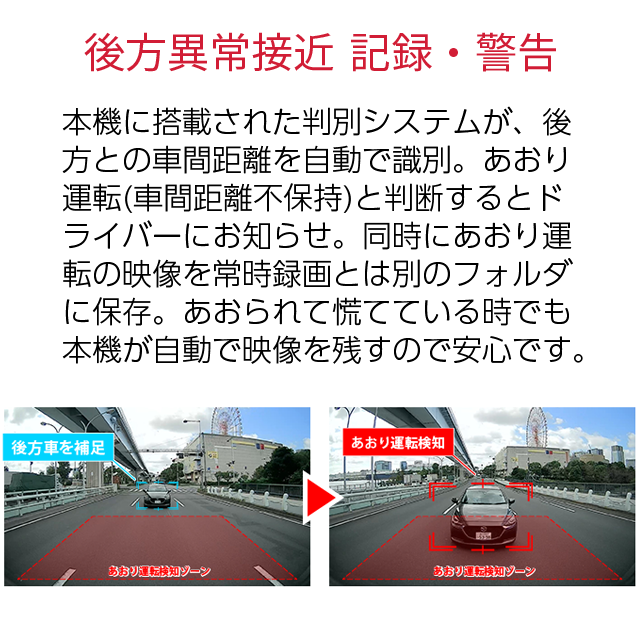 ユピテル フロント4K ドライブレコーダー 駐車監視機能標準装備 SN-TW7690d 超広角記録 夜間も鮮明 4KSTARVIS搭載 GPS＆HDR搭載 国内メーカー製 電源直結モデル 前後カメラ SDカードフォーマット不要 データ保護機能 スーパーキャパシタ搭載 プラス1年保証_6