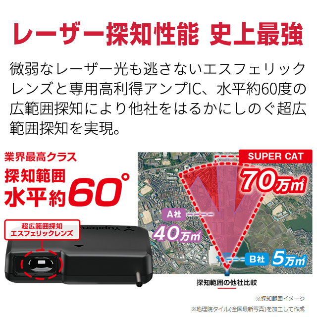 2025年新製品】ユピテル レーザー＆レーダー探知機 国内全ての取締機