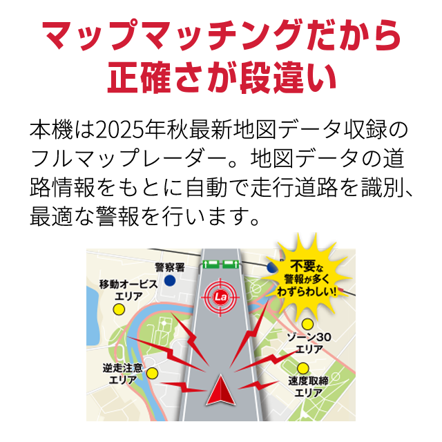 2025年秋版地図データ搭載 MSSS対応 ユピテル レーザー & レーダー探知機 YK-1300T 無線LAN搭載 フルスペック web限定モデル_2