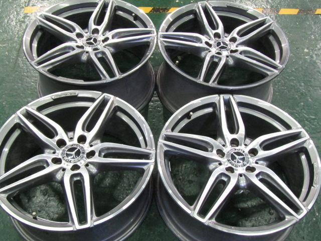 【冬タイヤあります】メルセデスベンツ　W213　Eクラス前期純正　AMG5スポーク　S213　8J　9J　+43　+49　112　5H　245/40R19　タイヤは同サイズ■の通販は