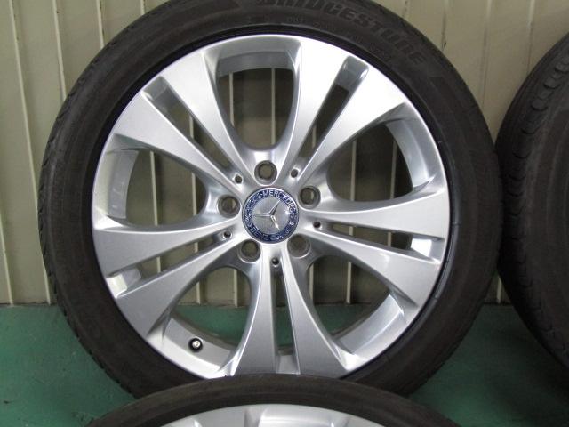 【溝あり発送限定品】メルセデスベンツ　W246　Bクラス　B180純正　W176　Aクラス　CLAクラス　C117　7.5J　52.5　112　5H■