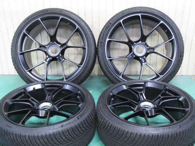 【超希少品】ポルシェ　911　992・1　GT3　ウインター純正 　Forged　GT3RS　9J　11.5J　+43　+46　センターロック　245/35R20　305/30R21■
