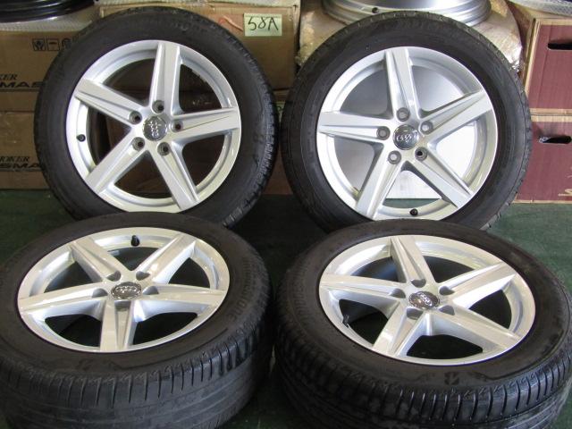 【ホイールのみ】アウディ　8V系　A3スポーツバック純正　5アームデザイン　7J　 48　112　5H　履き替えや冬用にも■