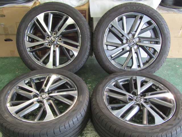 【新車外し品】トヨタ　10系　カローラクロス　Zグレード純正　C-HR　エスティマ　7J　+40　114.3　5H　225/50R18■の通販は