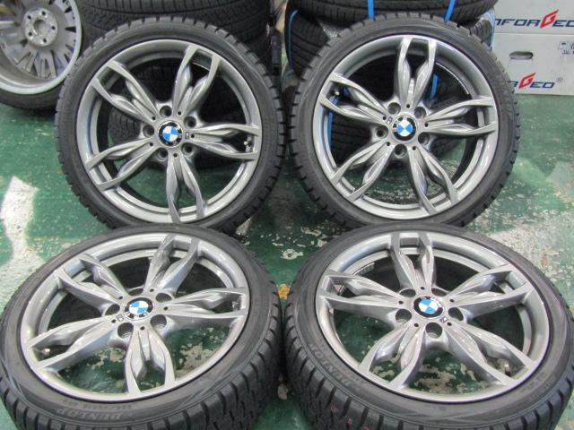 【新品付き】BMW　F20　1シリーズ　Mスポーツ純正　ダブルスポークスタイリング436M　2シリーズ　F22　F23　7.5J　8J　120　5H■の通販は 91,740円