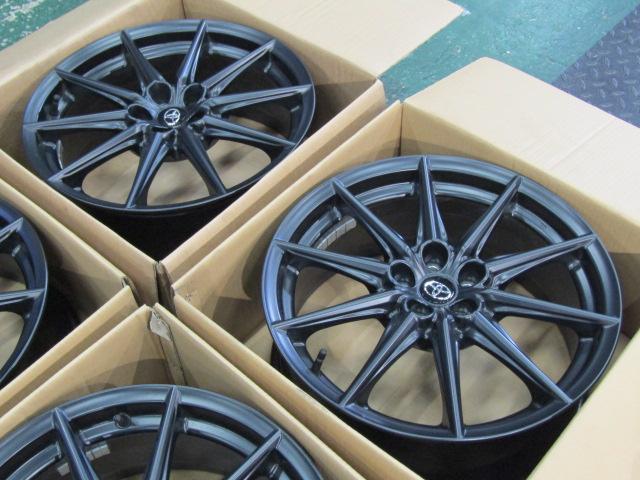 【新車外しの美品】トヨタ　ZN系　GR86　RZグレード純正　7.5J　+48　100　5H　225/40R18　プリウス　カローラツーリング■_1