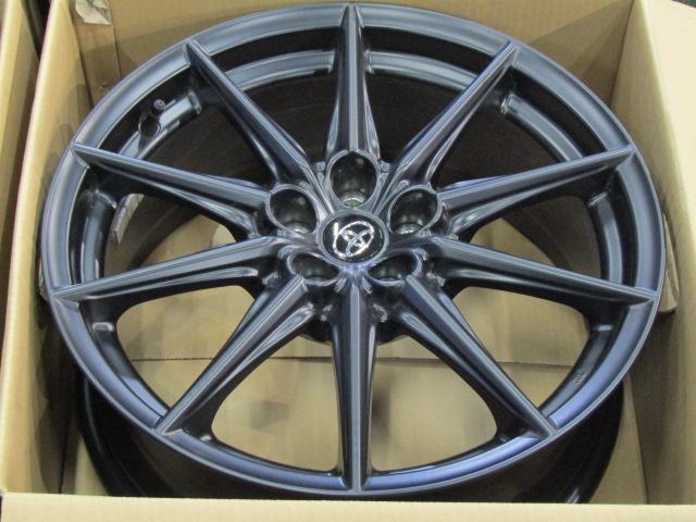 【新車外しの美品】トヨタ　ZN系　GR86　RZグレード純正　7.5J　+48　100　5H　225/40R18　プリウス　カローラツーリング■_6