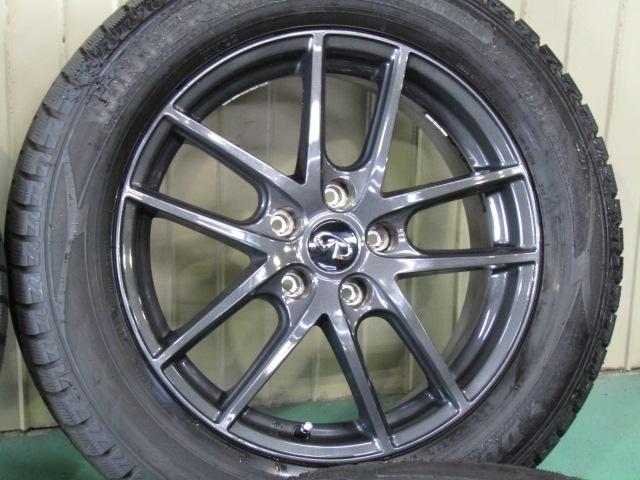 【冬物発送限定品】日産　V37系　スカイライン　オプション純正　インフィニティ　エルグランド　フーガ　7J　+45　114.3　5H　225/55R17■_2
