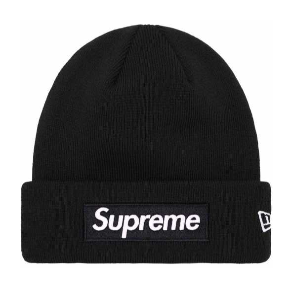 ネコポス送料無料☆23FW Supreme New Era Box Logo Beanie Red ( シュプリーム ニューエラ ボックスロゴ ビーニー ニットキャップ レッド