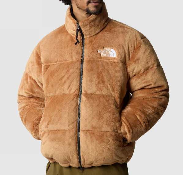 海外限定 23FW THE NORTH FACE MENS VERSA VELOUR NUPTSE JACKET ALMOND BUTTER ( ザ ノースフェイス バーサ ベロア ヌプシジャケット ア