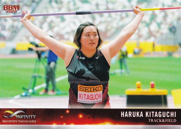 BBM 2024 infinity 北口榛花 直筆サインカード