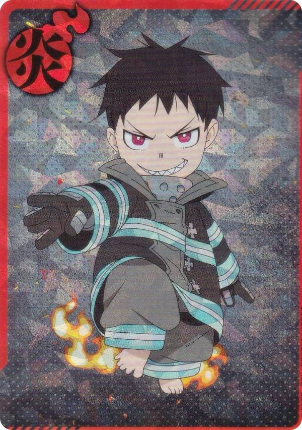 ホイル仕様】炎炎ノ消防隊 TRADING CARD GAME [炎カード（森羅 日下部